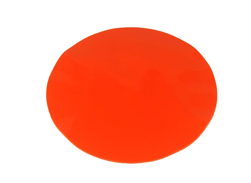 UltraTech 2134 Ultra-Drain Seal Drain Cover, Orange Urethane, 12" Diameter - Image 1